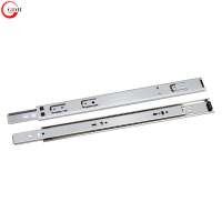 35mm width furniture drawer telescopic slide