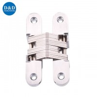 Heavy Duty 180 Degrees Stainless Steel Wooden Door Entry Hidden Invisible Concealed Hinge