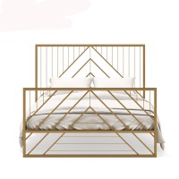 wholesale best price high quality latest metal bed frame designs double metal bed