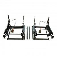 Double motor motorized recliner chair lift mechanism