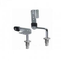 Furniture fittings angle adjustable click clack headrest hinge