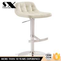 Swivel :T" Shape footrest Chrome &S.S Brushed Round /Square Flast Base /sy228