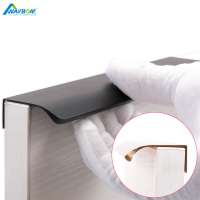 Top-grade Hidden Handles Recessed Furniture Kitchen Cabinet Square Cupboard Pull Door Handles