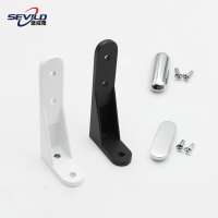 Zinc Alloy / Aluminum Alloy Board Furniture Corner Bracket Mounting Clamp Shelf Clip