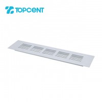 TOPCENT aluminum kitchen cabinet door return air vent ventilation grille for cabinet doors